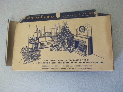 Vintage Christmas Lights with boxes ROYALITES and PENNANT light sets - Picture 13 of 24