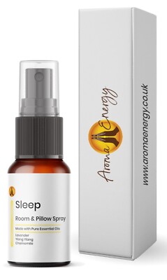 Schlafkissen Spray | Ätherisches Öl Schlafspray Zimmer Spritz Nebel Erfrischer vegan