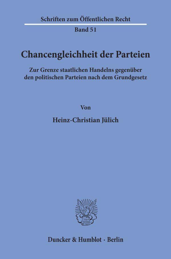 Thumbnail - Die Bedeutung Der Lehre Von Den Einrichtungsgarantien Für Die