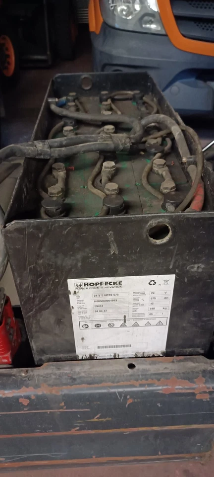 Linde P 60 Elektro Schlepper Bj. 2009 Batterie 2017 24 Volt - Bild 4 von 4