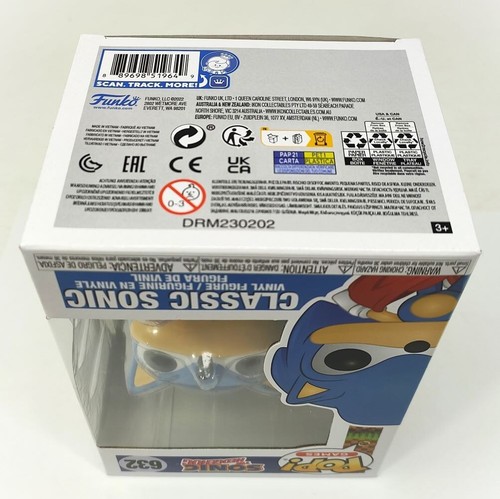 FUNKO POP! - Sonic Il Riccio - Figura SONICA CLASSICA (632) - NUOVO - Foto 5 di 5
