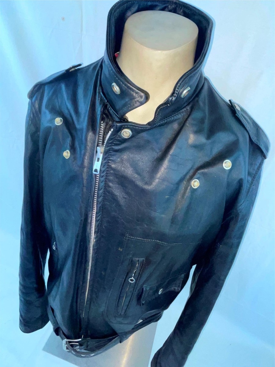 40's GUIDE MASTER WOLF ホースハイドレザージャケット VTG 50S 60S MENS 40 WOLF GUIDE MASTER HORSEHIDE LEATHER