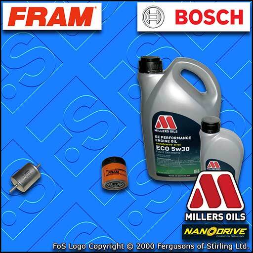 SERVICE KIT for FORD MONDEO MK3 3.0 V6 ST220 OIL FUEL FILTERS +OIL (2003-2007)