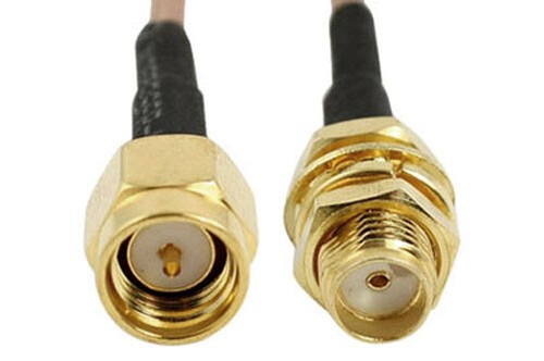 4Pcs 8" or 20cm RG316 50 ohm SMA Male to Female Extension Cable 4X - Picture 2 of 5