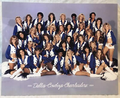 1983-84 DALLAS COWBOYS CHEERLEADERS NFL FOOTBALL VINTAGE 8X10