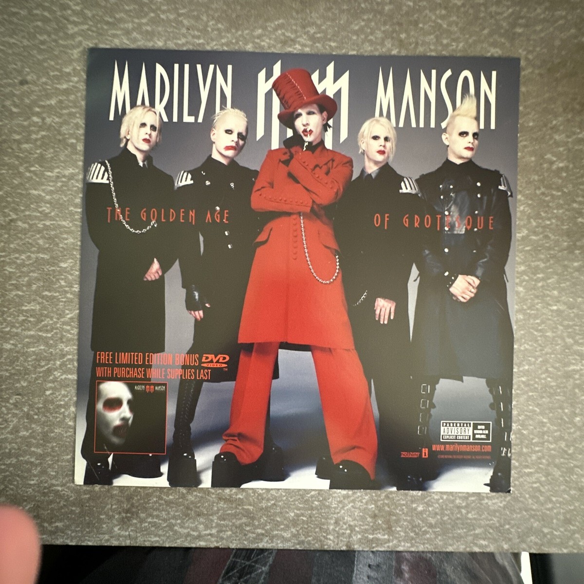 Marilyn manson ポスター Vintage Marilyn Manson subway poster 39 x 60 | eBay