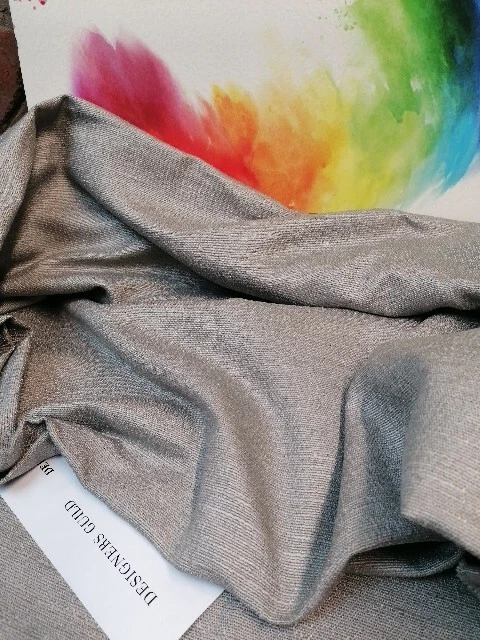 Designers Guild - Fio slub Mirissa Pebble FDG2583/31 por metro 140 x 100cm - Imagem 2 de 4