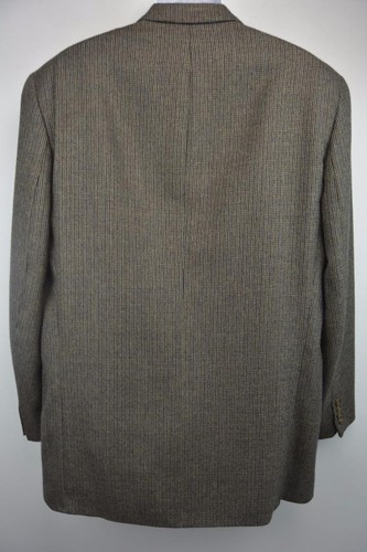 RALPH LAUREN 2 Button Blazer Sportcoat Jacket Charcoal Tweed Mens 44T - Picture 5 of 12