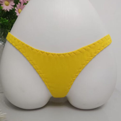 Womens mini G-String Micro Thong Sexy Knickers Underwear Lingerie Panties - Afbeelding 9 van 33