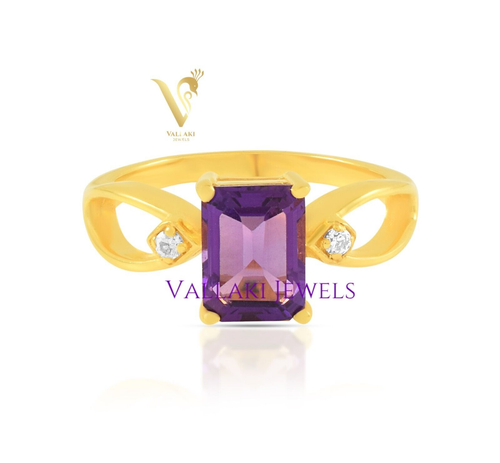 Acquista VALLAKI CZ Anello Argento Sterling 925 per Fidanzamento con Cuscino Zircone - Foto 21 di 24
