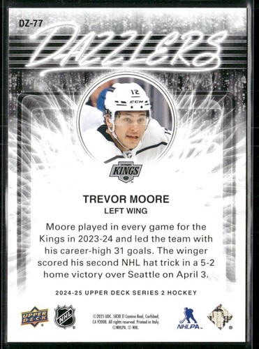 24/25 2024-25 UD Hockey Series 1,2 & Extended- BLUE Dazzlers* U PICK FROM LIST - Picture 75 of 147