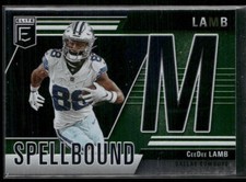 2024 Donruss Elite #33 CeeDee Lamb Spellbound Green