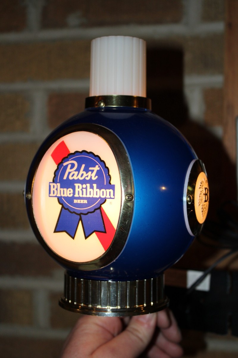 Pabst Blue Ribbon アンティークランプ 1980's ヴィンテージ Pabst Blue Ribbon アドバタイジング
