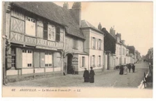 c1910 PC: Street Viev of the House of Francois I - Abbeville, France – L.L. 