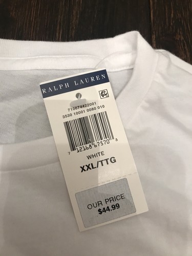Polo Ralph Lauren orso tuta gangster secchiello cappello ombrello maglietta nuova con etichette XXL - Foto 4 di 6