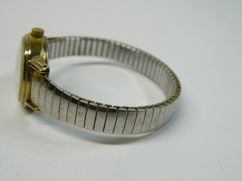 Gold tone TIMEX ACQUA INDIGLO lady's watch/wristwatch - Picture 4 of 8