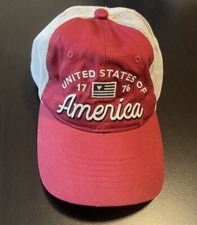United States Of America 1776 Ball Cap Hat Adjustable