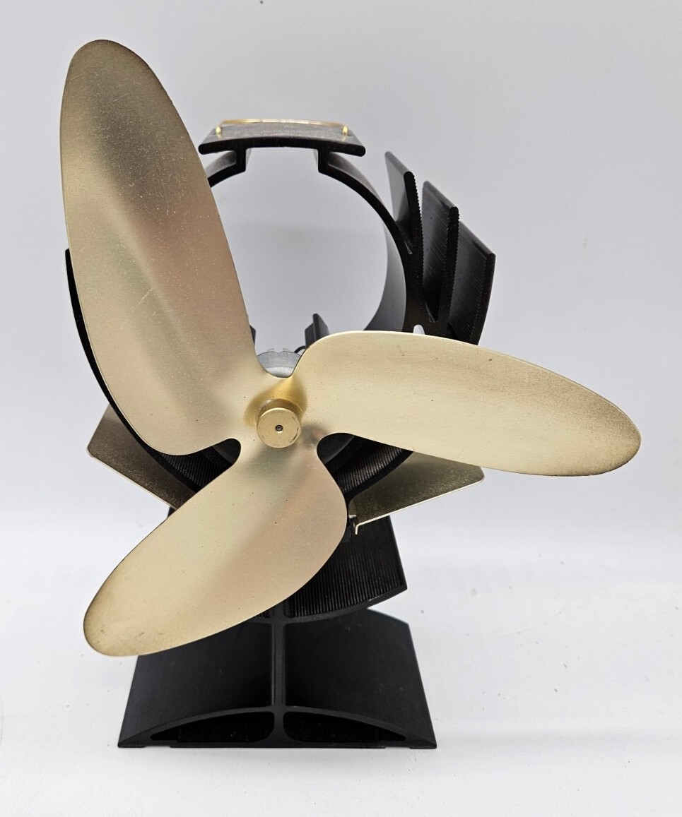 Ecofan Airplus CAFRAMO Wood Stove Fan Self Powered Heat Fan - Metal 3 Blades  62503802000 | eBay