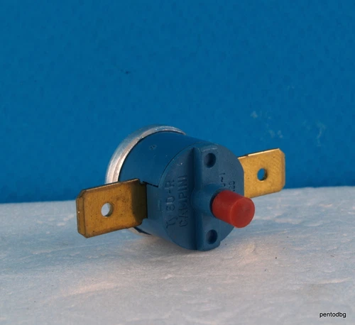THERMOSTAT BIMETAL SNAP MANUAL RESET  Ty60-R 45-1 160°C 16A 250V CAMPINI