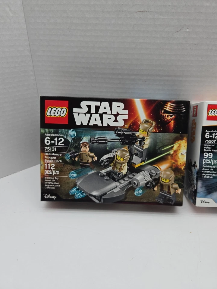 LEGO Imperial Patrol Battle Pack Star Wars 75207 75131 Nuevo Precintado Foto 2 de 4