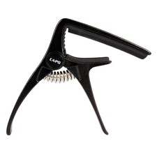 CASCHA Kapodaster für Westerngitarre, E-Gitarre & Ukulele, flexibel, Silikon OVP