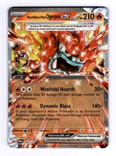 2025 Pokémon Prismatic Evolu Hearthflame Mask Ogerpon ex #17 DR NM