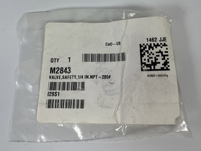 #ad Champion M2843 OEM Tank ASME Safety Valve 1 4quot; 200 PSI OEM $9.25