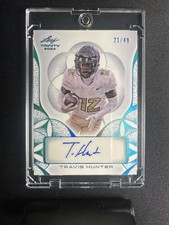 2024 Leaf Trinity - Travis Hunter Platinum Auto /49 (AU, RC)