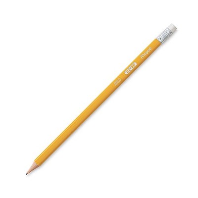 Maped - Essentials Triangular Graphite 2 Pencils - Latex Eraser 851770ZT