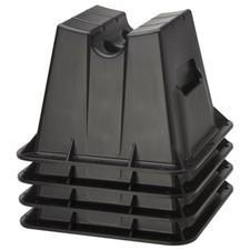 Attwood 11401-4 Pontoon Boat Storage Block Set of 4 – 13.5"x13.5"x9.5"