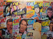 Lot N°3 de 8 magazines revue vintage mode OK avec