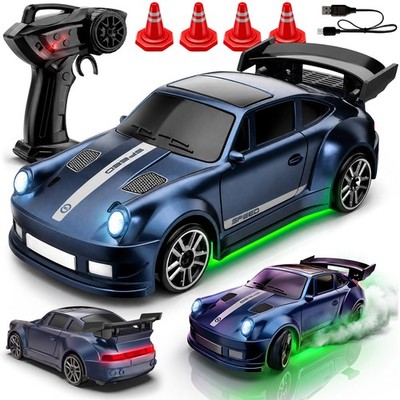 RC Drift Auto 4WD Mini Rennwagen 1:64 Funkgesteuert Elektro RC Car Kinder Jugend