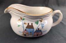 Vintage International Tableworks Heartland Stoneware Farmhouse Gravy Boat