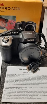 Kodak PIXPRO AZ251, 25X Optical Zoom, 16 MP, HD,Digital Camera BLACK, New w/Box