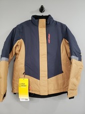 NEW Ski-Doo Womens Medium Vasa Jacket Dark Navy Khaki Ski Snowmobile Skidoo lady