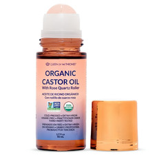 Queen of the Thrones Organic Golden Castor Oil Roll-On 1.7oz Hexane-Free