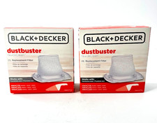 Black Decker Dustbuster QuickClean Replacement Filter HLVBF10 2-Pack