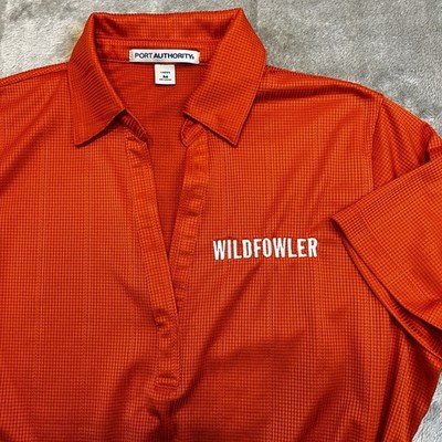 WILDFOWLER Hunting Blaze Orange Polo-Port Authority L528 Ladies Medium
