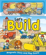 Let's Build (Magnetic Play Scenes) by Ranson, Erin Book The Fast Free Shipping