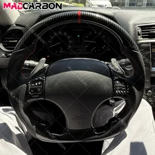 Hydro Dip Carbon Fiber Steering Wheel For 2006-2012 Lexus IS250 IS300 IS350 IS-F
