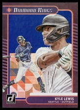 2021 Donruss Holo Blue #13 Kyle Lewis DK - BB