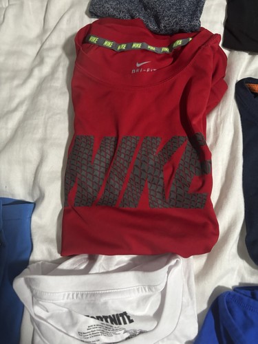Lot Of Boys Clothing Size L Includes Shirts And Shorts - Picture 7 of 18