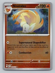 Ninetales 020/132 Mega Evolution Reverse Holo Uncommon