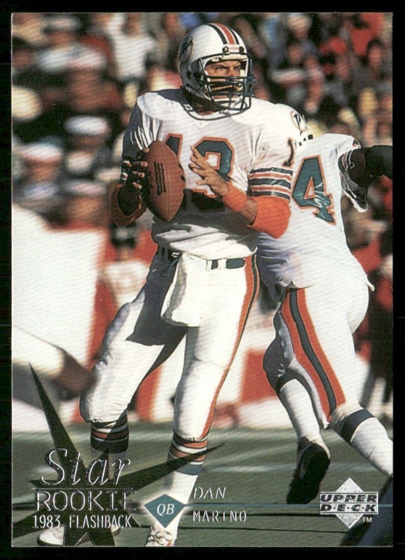 1997 Upper Deck Star Rookie Flashback Dan Marino #32
