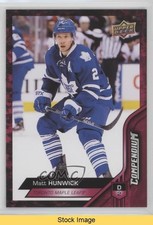 2016-17 Upper Deck Compendium Red Matt Hunwick #247 READ l1s