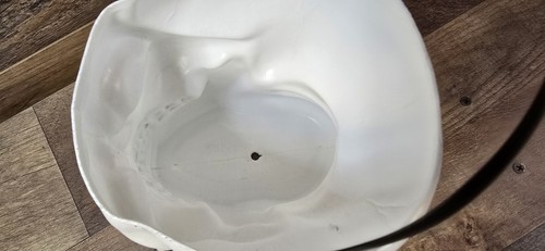 Vtg Halloween Empire Skeleton Skull Trick Or Treat Blow Mold Bucket Pre Owned - Picture 6 of 9