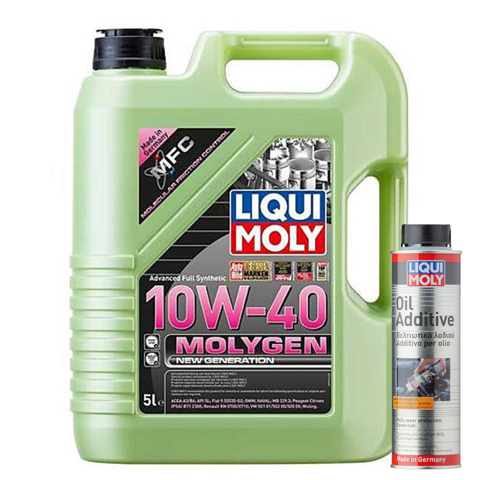 1 x Liqui Moly Molygen Fully Synthetic High Performance 10W40 Engine Oil - 5L - Image 7