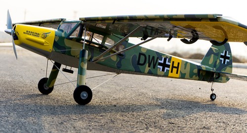Dancing Wings Storch ARF 1.6M Camo Radio Control Balsa Kit 1.2m + Power Bundle - Picture 4 of 12