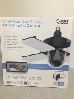 Feit Smart Home Battery Powered Indoor and Outdoor Smart-Enabled Security Camera