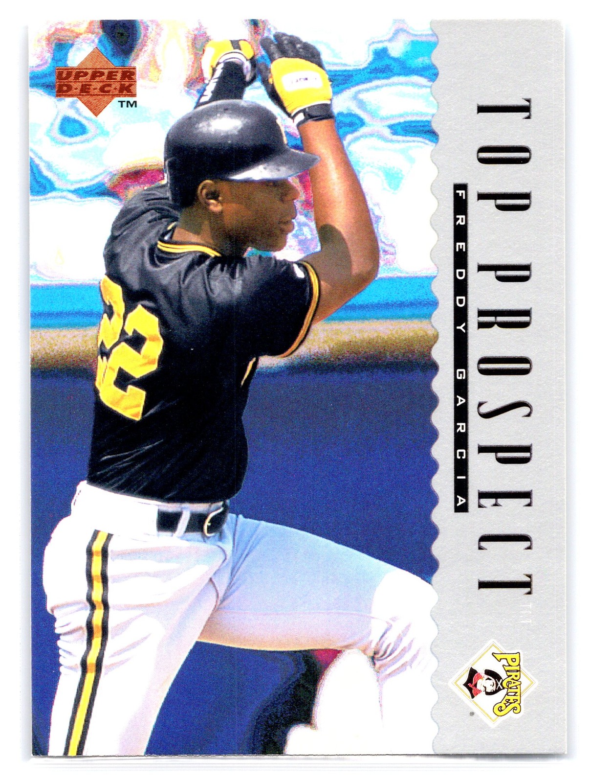 1995 Upper Deck #261 Freddy Garcia Electric Diamond Gold